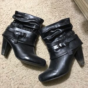 Madden Girl Black Booties